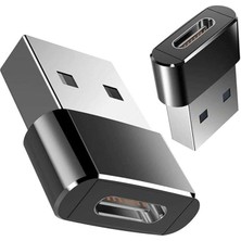 Alfais 4429 USB 3.0 To Type C 3.1 Şarj Data Çevirici Dönüştürücü Adaptör