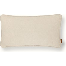 HoHo Decor Diego Zigzag Bukle Şönil 35*65 Biyeli Kırlent Bej