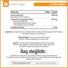 Smartcaps  Inflex C3 2000 x Curcumin 30 Bitkisel Kapsül