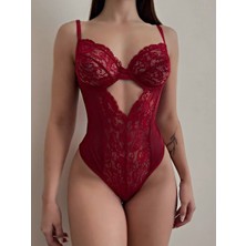 Lavia Fiore Bordo Dantelli Bodysuit