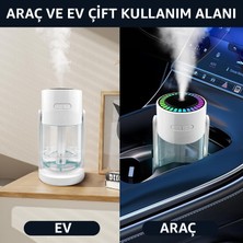 Robeve Yıldız Projeksiyon Yıldız Projektör Hava Nemlendirici Buhar Makinesi Aroma Difüzör LED Işıklı Araç Nemlendirici Oto Buhar Makinesi Araç Buhar Makinesi