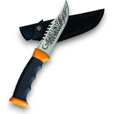 Geta Design Hat Sanatlı Outdoor Çelik Av Bıçağı