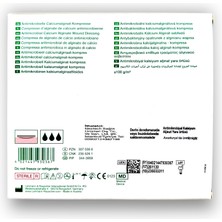 Lohmann & Rauscher Suprasorb A + Ag Kalsiyum Aljinatlı ve Gümüşlü Örtü 10 x 10 cm - Ref 20571 - 10 Adet