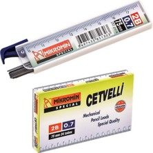 Mikro 75MM Cetvelli Versatil Kalem Ucu 0.7mm 24'lü Kutu