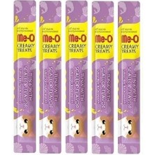 Me-O Ton Balıklı Deniz Taraklı Kremalı Kedi Ödül Maması 15 gr*5 adet