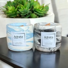 Küçük 2'li Dekoratif Mum Seti - Aloe Vera ve Sandal Ağacı