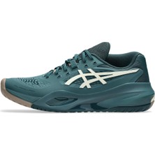 Asics Gel-Resolution x Erkek Yeşil Tenis Ayakkabısı 1041A481-300