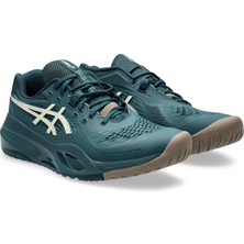 Asics Gel-Resolution x Erkek Yeşil Tenis Ayakkabısı 1041A481-300