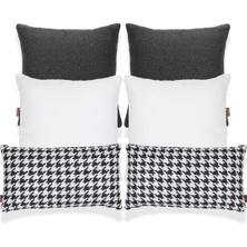 HoHo Decor Baby & Bella 6'lı Kombin Set Siyah & Beyaz