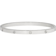 Unisex Şans Model Çelik Bilezik