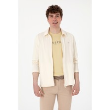 U.S. Polo Assn. Erkek Krem Örme Hırka 50299754-VR071