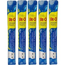 Me-O Tavuklu Ciğerli ve Keçi Sütlü Kedi Ödül Maması 15 Gr*5 Adet