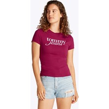 Tommy Hilfiger Tjw Slım Essentıal Logo Tee Ext