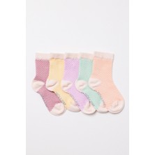 Bebek 5'li Soket Çorap Çok Renkli