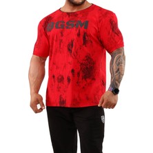 Erkek Pamuklu Atletik Fit Spor T-Shirt Bgsm 2910