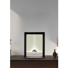 Manevî Motivasyon Tabloları - Ne Güzeldir Secde 1 - Dijital Baskı (26,7 x 20,7 x 5  cm )
