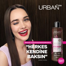 Urban Care Argan Oil & Keratin Besleyici ve Kırılma Karşıtı Saç Bakım Şampuanı Vegan 350 ml 
