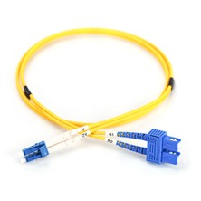 Digitus LC-SC Fiber Optik Patch Kablo, 3 metre, Singlemode, Duplex, 09/125