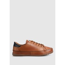 Taba Deri Kadın Ayakkabı