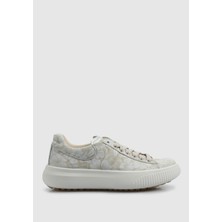 Beyaz Deri Kadın Sneaker