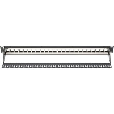 Dıgıtus Dn-91411 24 Port Zırhlı 1U Boş Patch Panel