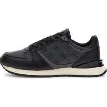 Guess Erkek Siyah 4g Logolu   Sneaker