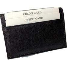 Self Leather Hakiki Deri Kartlık Kahverengi