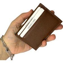 Self Leather Gerçek Deri Kartlık