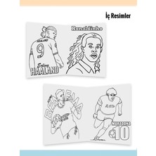 Efsane Futbolcular Boyama Kitabı