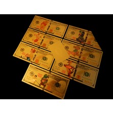 Gold Banknote Winnie The Pooh (Ayı Winnie) 24K Altın Kaplama 7 Li Set