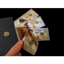 Gold Banknote Godzilla Gümüş Kaplama 4lü Set