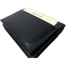 Self Leather Minimal Hakiki Deri Kartlık