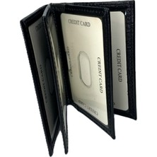 Self Leather Minimal Hakiki Deri Kartlık