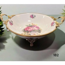 Royking Antique Yuvarlak Salata Kasesi 32CM Rmn 182