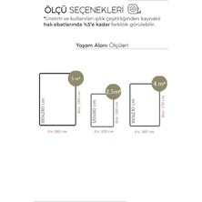 Cool Halı Beylerbeyi By 844 Yeşil Halı Çiçek Desenli Otantik Ev Salon Halısı Yıkanabilir Dokuma Şönil Halı