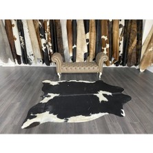 Hakiki Deri Dana Postu Siyah - Beyaz 185 X205 - 0701000002