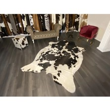 Hakiki Deri Dana Postu Siyah - Beyaz 175 x 210 - 0701000062