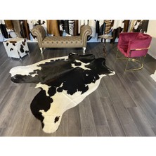 Hakiki Deri Dana Postu Siyah - Beyaz 215 x 250 - 0701000177