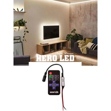 HL-1908 144W 12 Amper Uzaktan Kumandalı Şerit LED Dimmer LED Işık Kontrolü