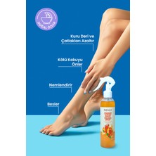 Royues Ayak Bakımı ve Topuk Çatlak Spreyi - Koku Giderici ve Nemlendirici Sprey - Foot Care Sprey - 250