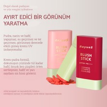 Royues Nemlendiricili Stick Krem Allık Yumuşak ve Nemlendirici Formül Yüksek Pigmentasyon