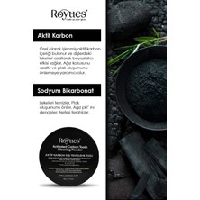 Royues Diş Beyazlatma Tozu - Siyah Aktif Karbon Diş Tozu - Activated Teeth Whitening Powder - 40gr