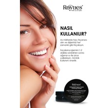 Royues Diş Beyazlatma Tozu - Siyah Aktif Karbon Diş Tozu - Activated Teeth Whitening Powder - 40gr