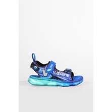 Vicco Felipe Patik Işıklı Phylon Sandalet Mavi