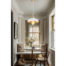 Karya Sarkıt Beyaz - Gold Şerit