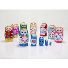 5'li Ahşap Matruşka ALK1204