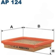 Filtron AP124 Hava Filtresi Nıssan Mıcra Iı 1.0-1.3-1.4 16V (92-03)- Mıcra Iıı 1.0-1.2-1.4 16V 03=- Note 1.4 06=-