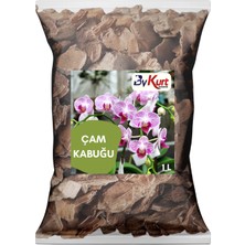 Bykurt Ithal Orkide Toprağı 1l Hollanda Çam Kabuğu Özel Tür Orkideler Için Ideal Karışım