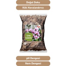 Bykurt Ithal Orkide Toprağı 1l Hollanda Çam Kabuğu Özel Tür Orkideler Için Ideal Karışım