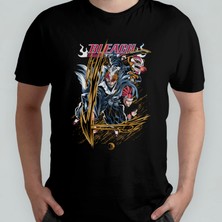 Pixxa Bleach Anime Manga Unisex %100 Pamuklu Bisiklet Yaka T-Shirt Model 4